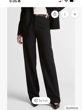 VINCE. Black Women's slacks - Classic Minimalist size 8